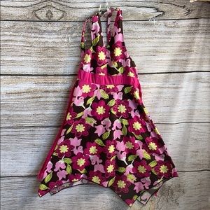 Girls Speechless Floral Halter Dress